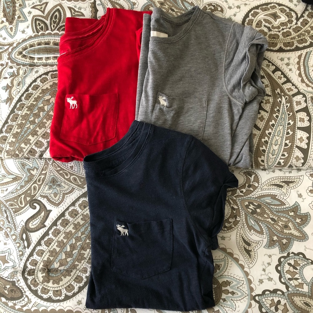 Abercrombie & Fitch Pocket Shirt Bundle